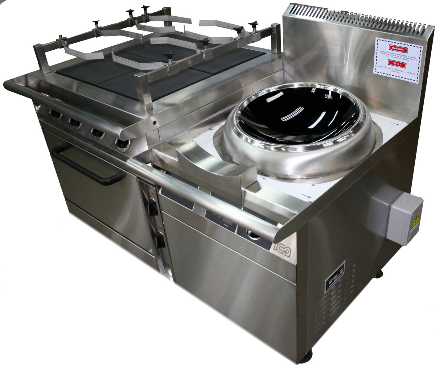 Marine Electric Cooking Range with Induction